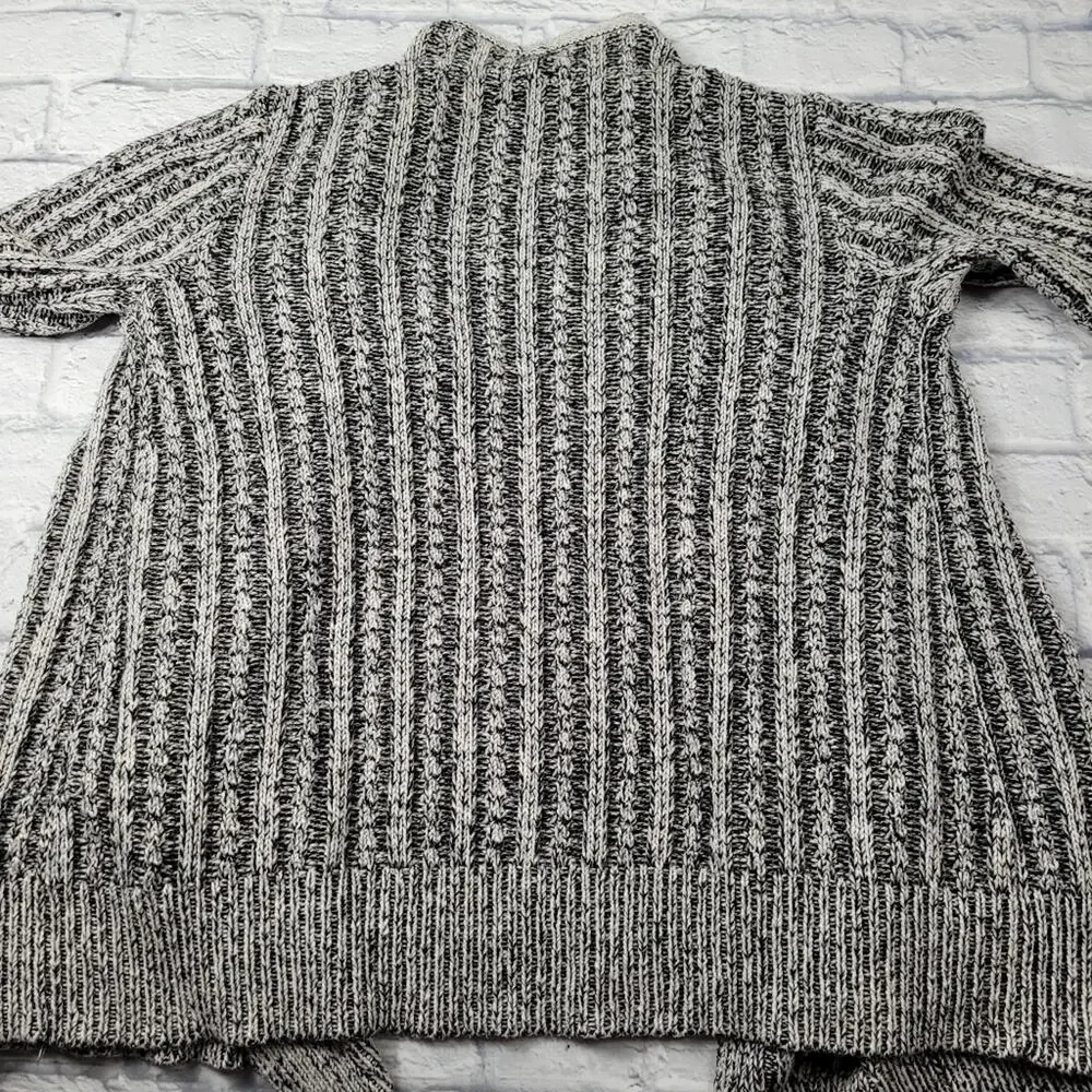 Thakoon for Design Nation Long Marled Open Front Cardigan size Medium